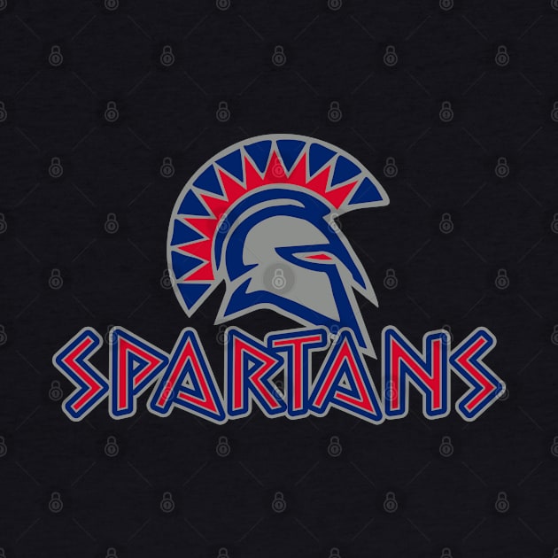 Spartans Sports Logo by DavesTees